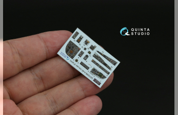 3D Декаль интерьера кабины A-6E Intruder (Fujimi)