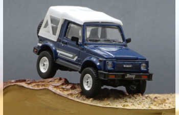 SUZUKI Jimny SJ413, blue right hand drive