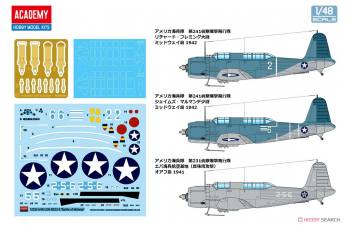 Сборная модель USN SB2U-3 The Battle of Midway 80th Anniversary