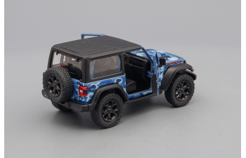 JEEP Wrangler (2018), camouflage blue