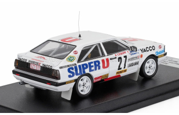 AUDI Quattro Coupe №27 Rally Montecarlo (1987) Maurice Chomat - Michel Roissard, White