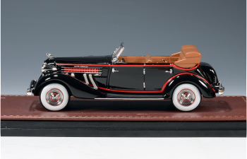 AUBURN 851 SuperCharged Phaeton (открытый) (1935), Black