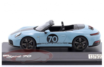 PORSCHE 911 (992.2) Cabriolet Spirit 70 (2025), Meissen blue