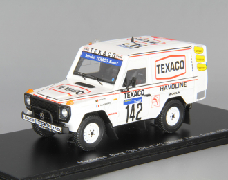 MERCEDES-BENZ 280GE W460 Texaco #142 Ickx - Brasseur - Sieger Winner Rally Paris-Dakar (1983), white