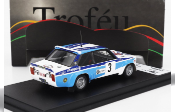 FIAT 131 Abarth Winner Rally Circuit Des Ardennes (1980) Didi - Andre Pauly, White Blue