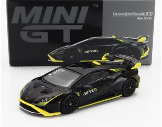 LAMBORGHINI Huracan Sto Lp640-2 Lhd (2021), Black Yellow