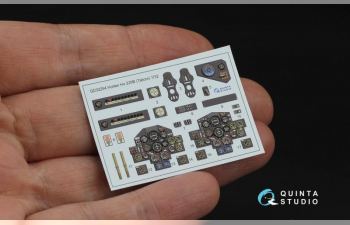 3D Декаль интерьера кабины Horten Ho 229B (Takom)