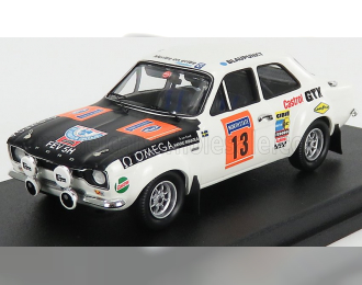 FORD Escort Mki (night Version) N 13 Winner Rally 1000 Lakes (1970) H.Mikkola - G.Palm, White Matt Black