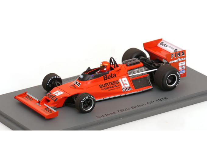 SURTEES TS20 N°19 British GP, Vittorio Brambilla (1978)