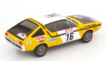 RENAULT 17 Gordini No 16  Rally Marocco, Privé (1976)