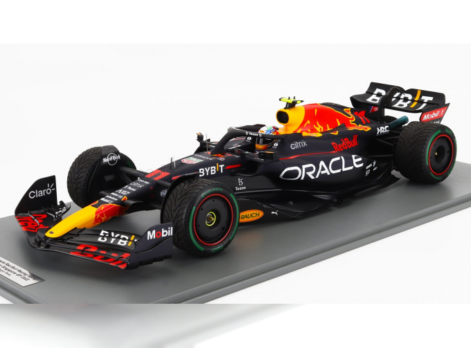 RED BULL F1 Rb18 Team Oracle Red Bull Racing №11 Winner Singapore Gp (2022) Sergio Perez, Matt Blue Yellow Red