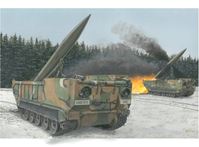 Сборная модель Tactical Ballistic Missile Launcher