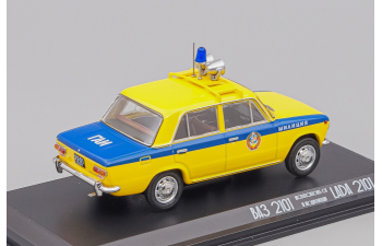 (Уценка!) ВАЗ 2101 Милиция ГАИ, лимонный