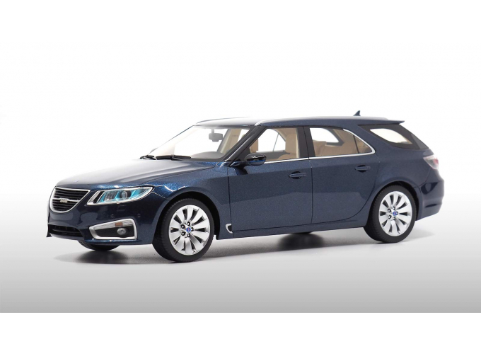 Saab 9-5 Sportcombi 2010 new edition, Blue