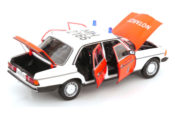 MERCEDES-BENZ E-class 200e (w123) Notarzt Ambulance (1984), Red White