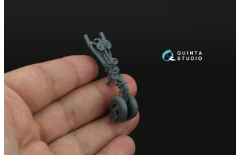 Комплект колес Су-30СМ с нагруженными шинами (Звезда)