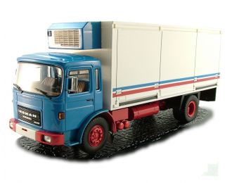 ROMAN 10.FFP.1, серия грузовиков от Atlas Verlag, синий / белый