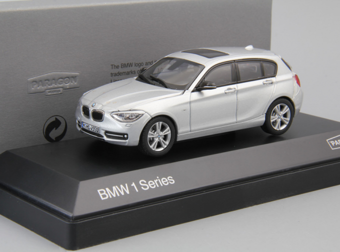 BMW 1 Series F20, silver