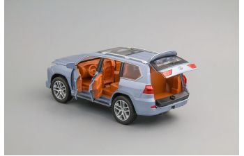 LEXUS LX570 (2021), голубой металлик