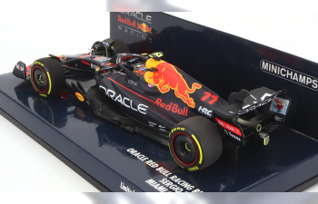 RED BULL F1 Rb18 Team Oracle Red Bull Racing N 11 4th Miami Gp 2022 Sergio Perez, Matt Blue Yellow Red