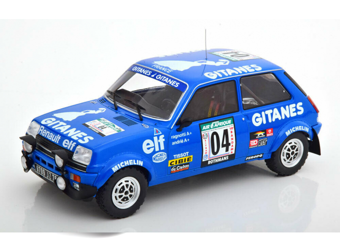 RENAULT 5 Alpine #4 "Gitanes" Ragnotti - Andrie Rally Bandama 1978