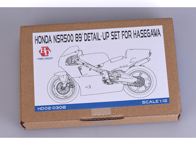 Набор для доработки Honda NSR500 "1989 WGP500 Champion" для моделей H （PE+Metal parts+Resin+Decals）