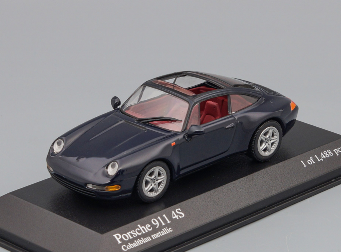 PORSCHE 911 4S, dark blue