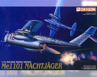 Сборная модель Истребитель Me 1101 Nachtjäger