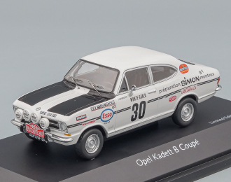 OPEL Kadett B Coupe #30 Rallye 1900 J.Ragnotti (1970), white / black