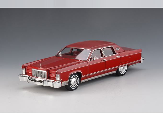 LINCOLN Continental 1976, красный