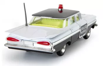 CHEVROLET Impala Police Patrol (1958), silver/black