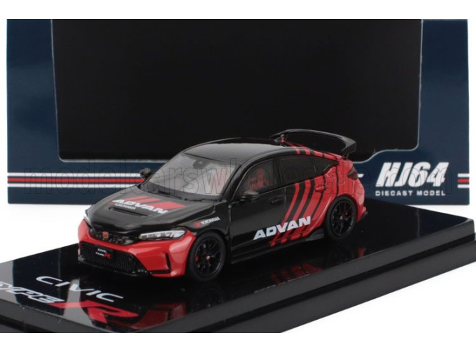 HONDA Civic Type-r (fl5) Advan (2020), Black Red