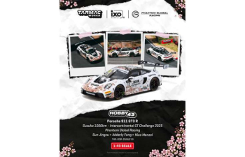 PORSCHE 911 (992) GT3 R #13 Sun Jingzu/Adderly Fong/Nico Menzel Suzuka 1000km Intercontinental GT Challenge Phantom Global Racing (2025)