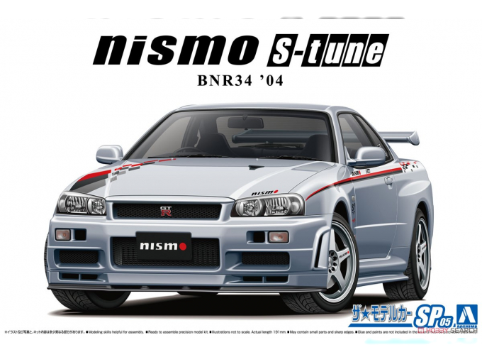 Сборная модель NISSAN Skyline GT-R R34 Nismo S-Tune '04