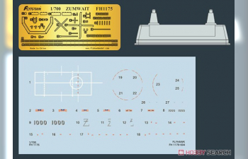 Сборная модель USS Zumwalt DDG1000