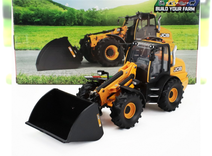 JCB Tm4205 Ruspa Gommata - Tractor Scraper, Yellow Black