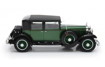 CADILLAC 341A TOWN SEDAN (1928), green/black