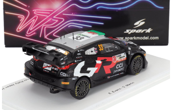 TOYOTA Yaris Gr Rally1 Hybrid Team Toyota Gazoo Racing Wrt №33 Winner Rally Japan (2024) Elfyn Evans - Scott Martin, Black