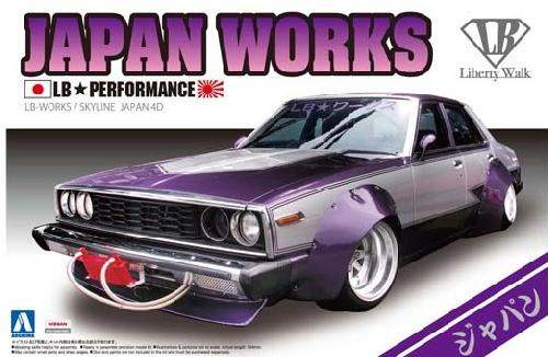 Сборная модель NISSAN Skyline LB Works Japan 4Dr