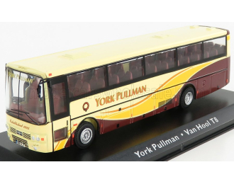 VOLVO B10m-62 Autobus Van Hool T8 Coach York Pullman (1979), Yellow Brown