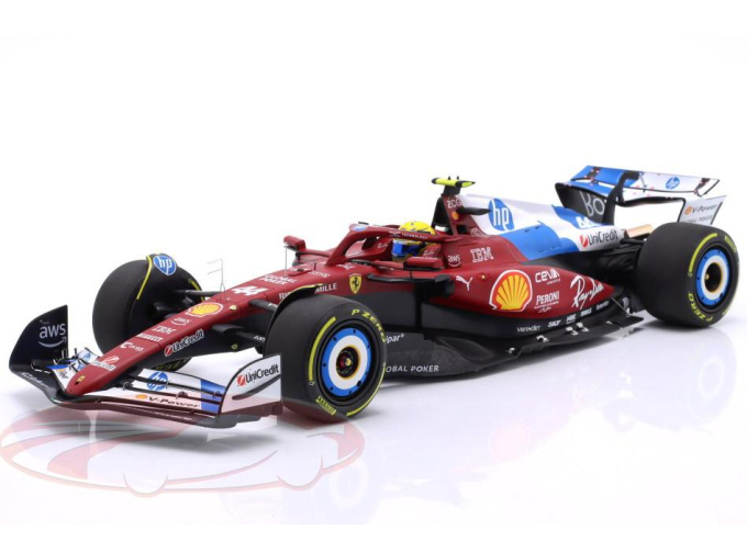 FERRARI SF-25 №44 8th Miami GP Formula 1 Lewis Hamilton (2025)