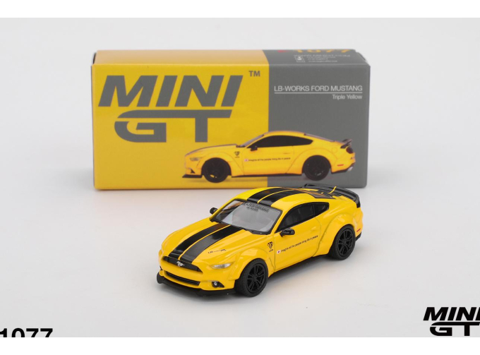 FORD Mustang LB-Works 2015, triple yellow