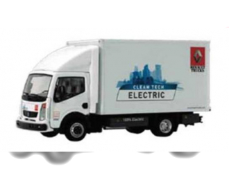 RENAULT Maxity Electric Kasten - Clean Tech Electric 2012, white 