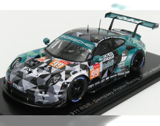 PORSCHE 911 Rsr Team Dempsey Proton Racing N99 36th 24h Le Mans (2020) J.Andlauer - V.Inthraphuvasak - L.Legeret, black