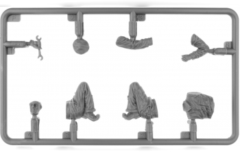 Сборная модель Британская бригада по ремонту танков / Soldier Military British Tank Repair Crew