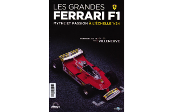 FERRARI 312 T5 - 1980 - Gilles Villeneuve, Les Grandes Ferrari F1 Mythe et Passion