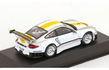 PORSCHE 911 (997) GT3 RSR Presentation car (2012), white grey yellow