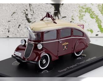 SINGER Popular Viena Capellanes Great Britain - Spain (1935), Red Ivory