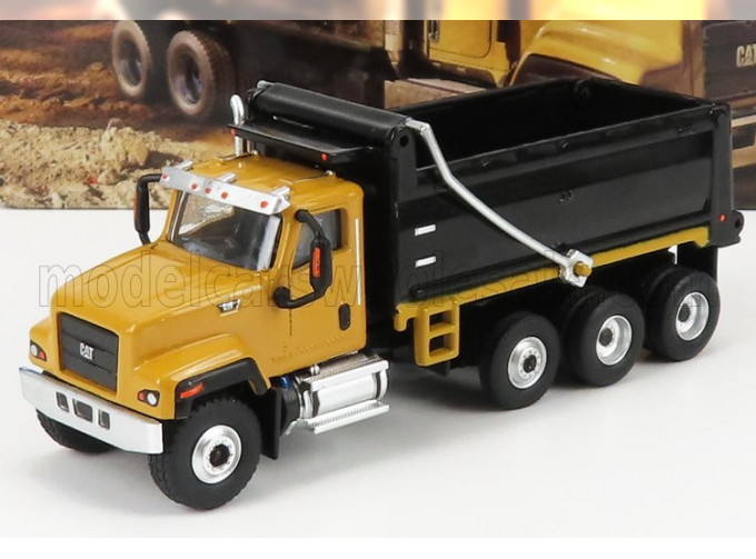 CATERPILLAR Ct681 Cassone Ribaltabile 4-assi 2016 - Dump Truck, Yellow Black