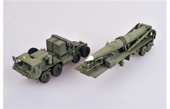 U.S. Army M983 Hemtt tractor and Pershing II tactical missile